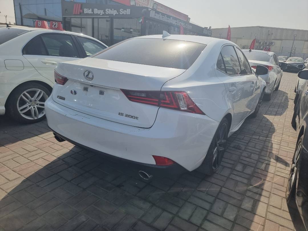 2016 LEXUS IS 200T — 190047 Miles — Lot 033046 — Ind. 12 - Marhaba Auctions Used Cars - Image 3