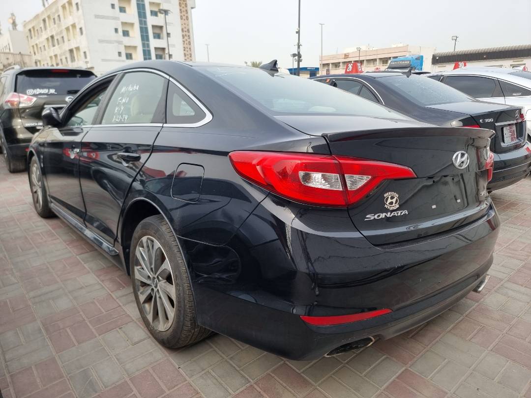 2016 HYUNDAI SONATA SPORT — 89739 Miles — Lot 125487 — Ind. 12 - Marhaba Auctions Used Cars - Image 3