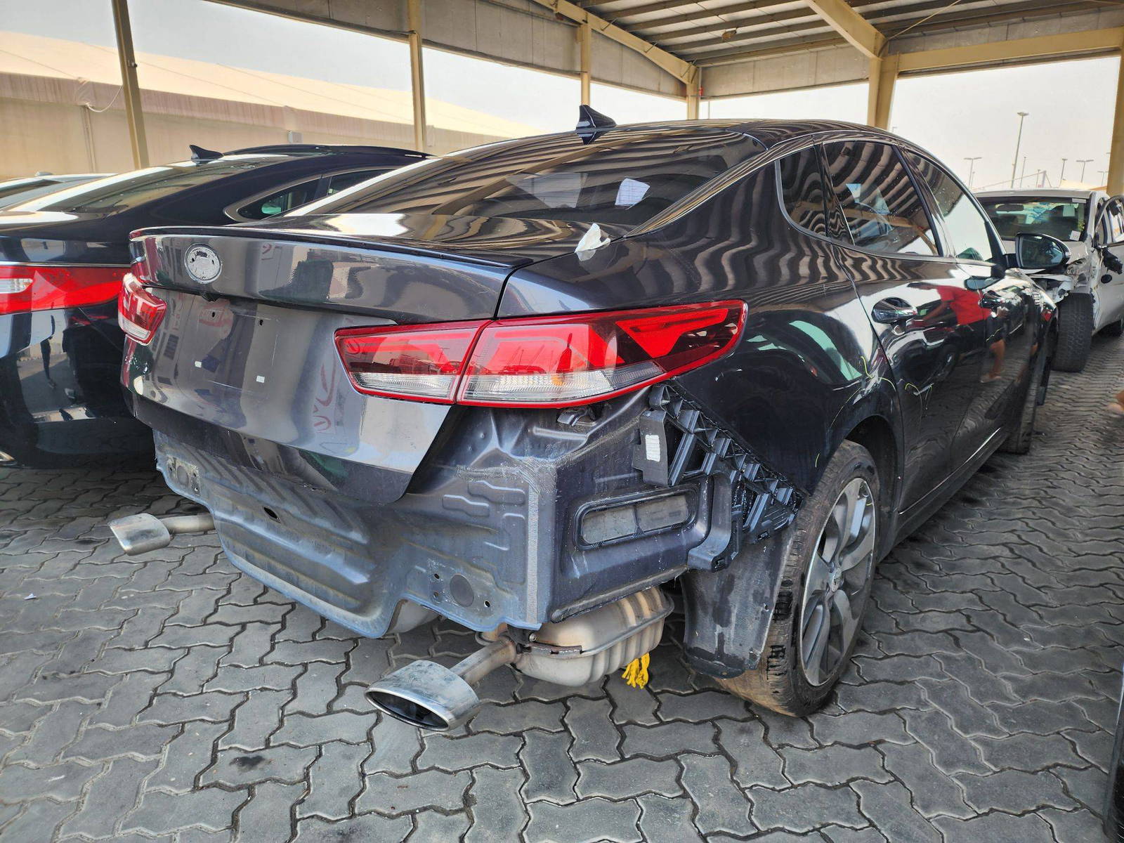 2019 KIA OPTIMA — 65912 Miles — Lot 95078 — Souq - Marhaba Auctions Used Cars - Image 4