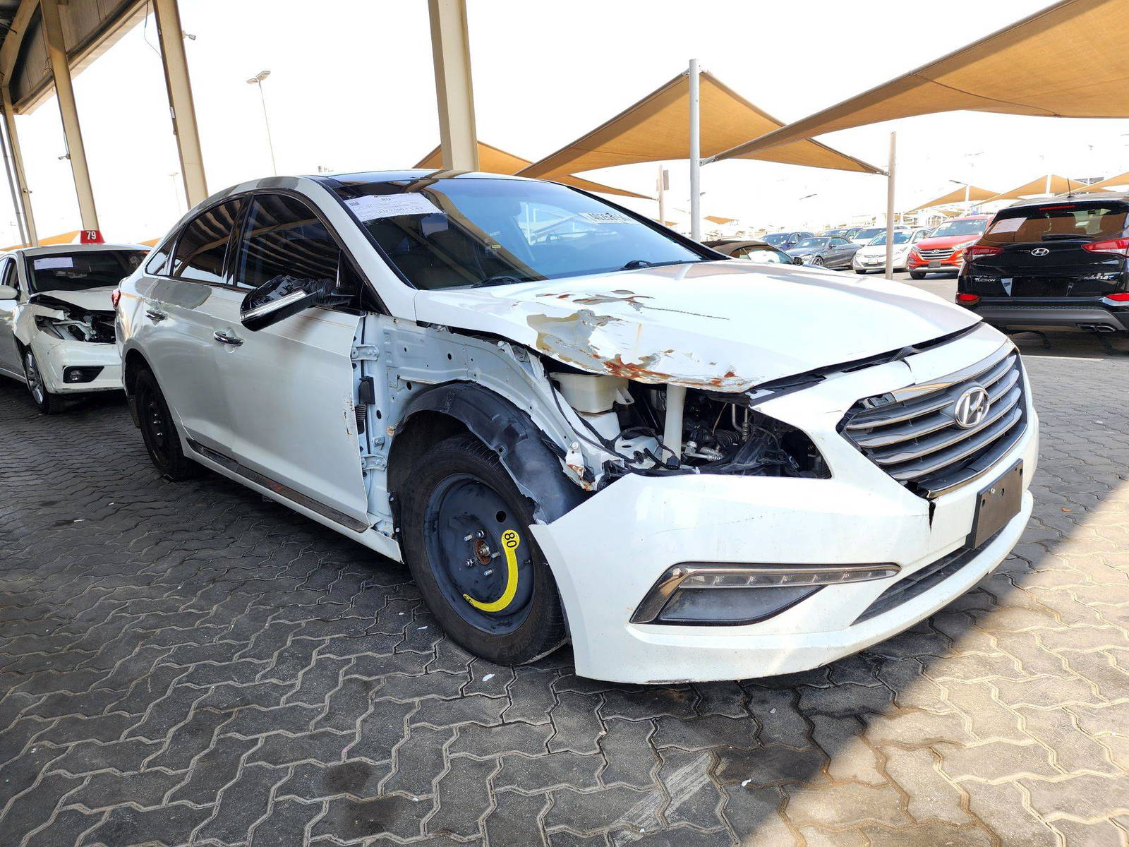 2015 HYUNDAI SONATA — 150905 Miles — Lot 40253154 — Souq - Marhaba Auctions Used Cars - Image 4