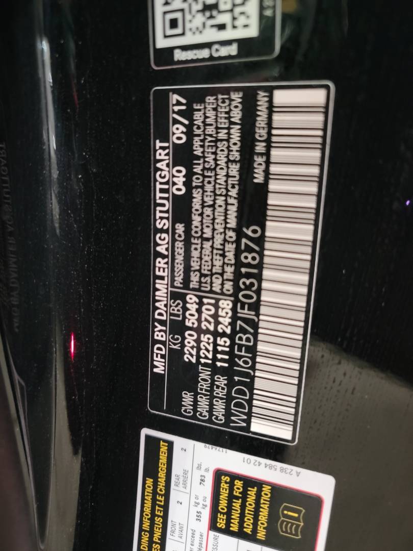 2018 MERCEDES BENZ E-400 — 186142 KM — Lot 7JF031876 — Main - Marhaba Auctions Used Cars - Image 12