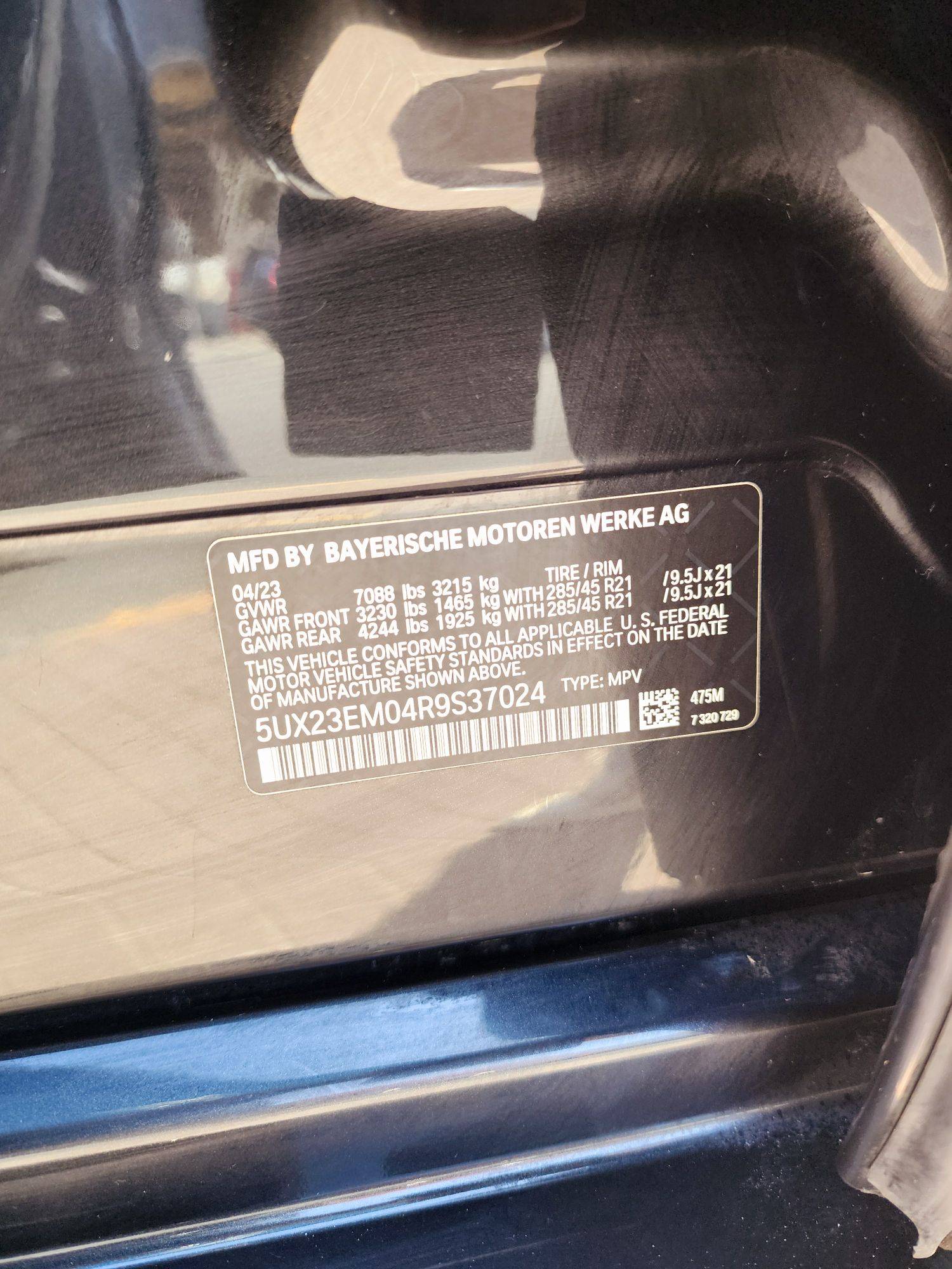 2024 BMW X7 — 16398 KM — Lot 4R9S37024 — Souq - Marhaba Auctions Used Cars - Image 11