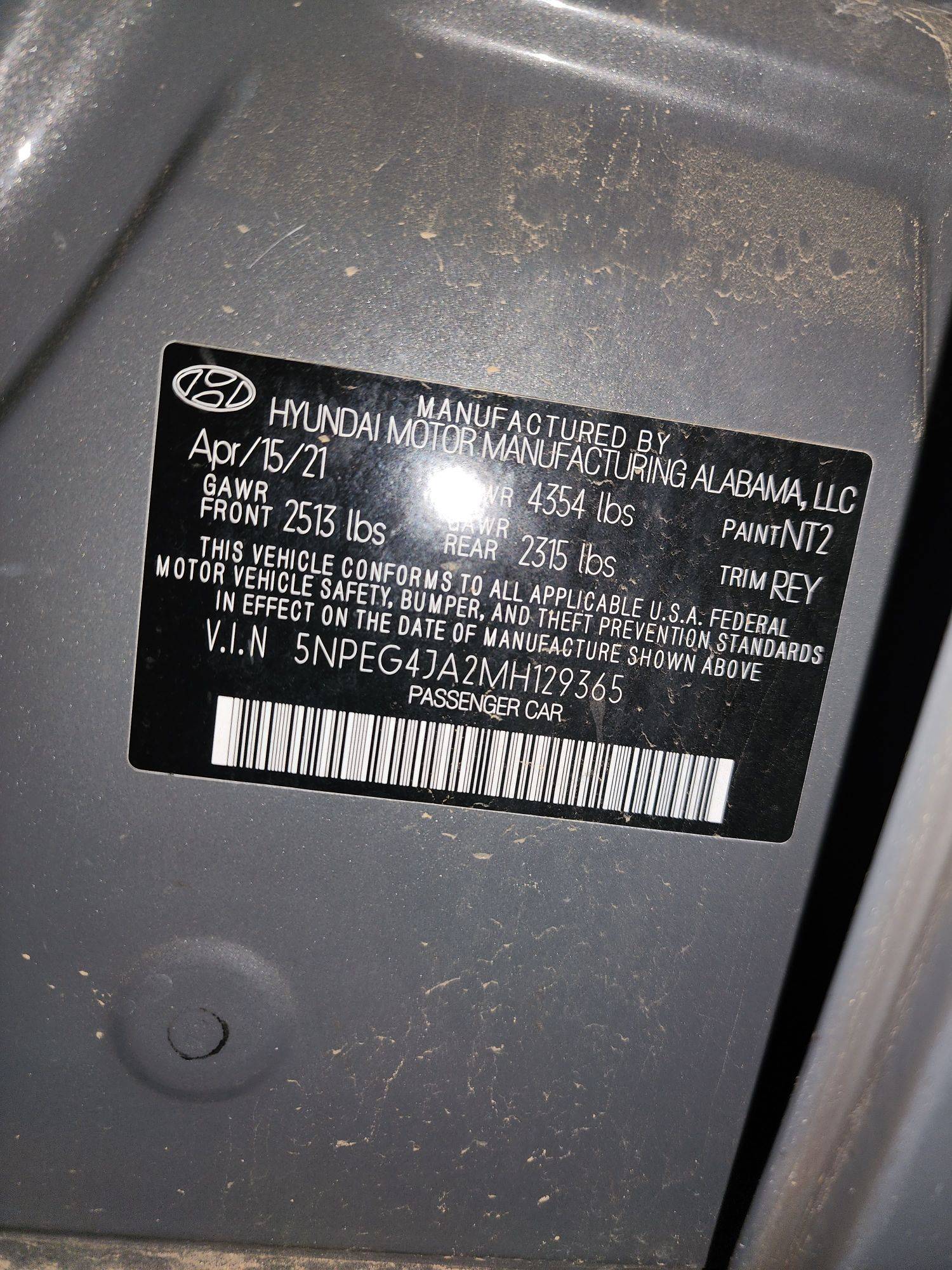HYUNDAI SONATA 2021 - Marhaba Auction Used Cars - Image 9