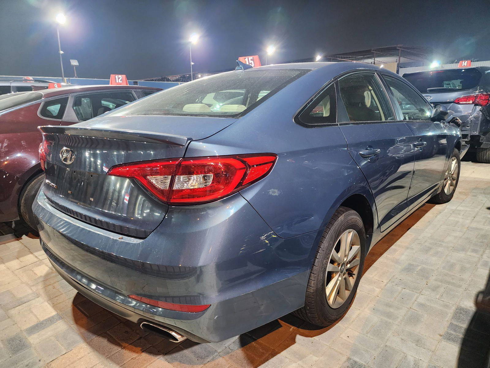 HYUNDAI SONATA 2015 - Marhaba Auction Used Cars - Image 3