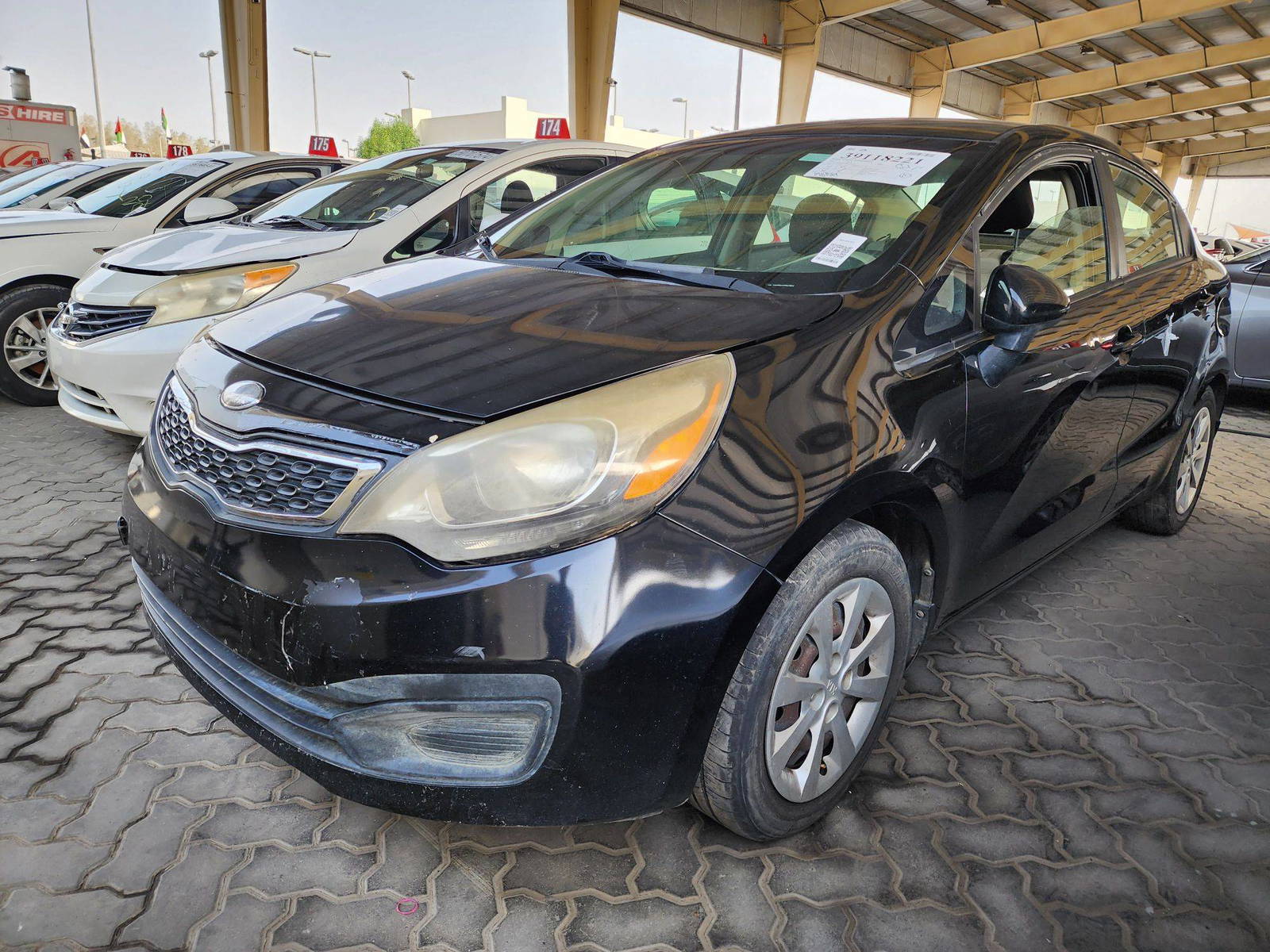 2013 KIA RIO — 198824 Miles — Lot 36529 — Main - Marhaba Auctions Used Cars - Image 8
