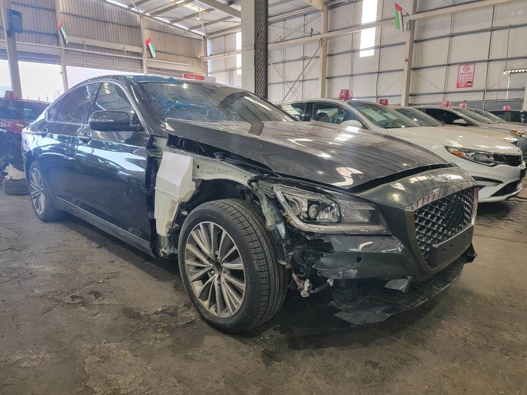 2018 HYUNDAI GENESIS — 117674 KM — Lot JU260924 — Main - Marhaba Auctions Used Cars - Image 4
