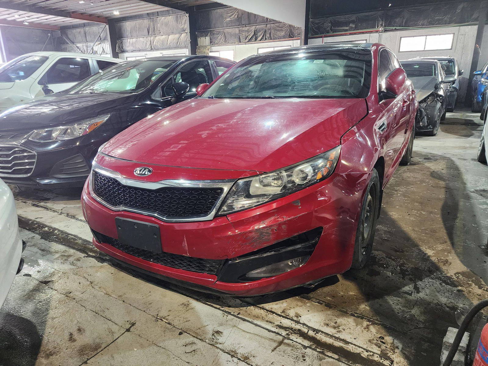 2013 KIA OPTIMA — 254939 KM — Lot 370229 — Al Quoz - Marhaba Auctions Used Cars - Image 3