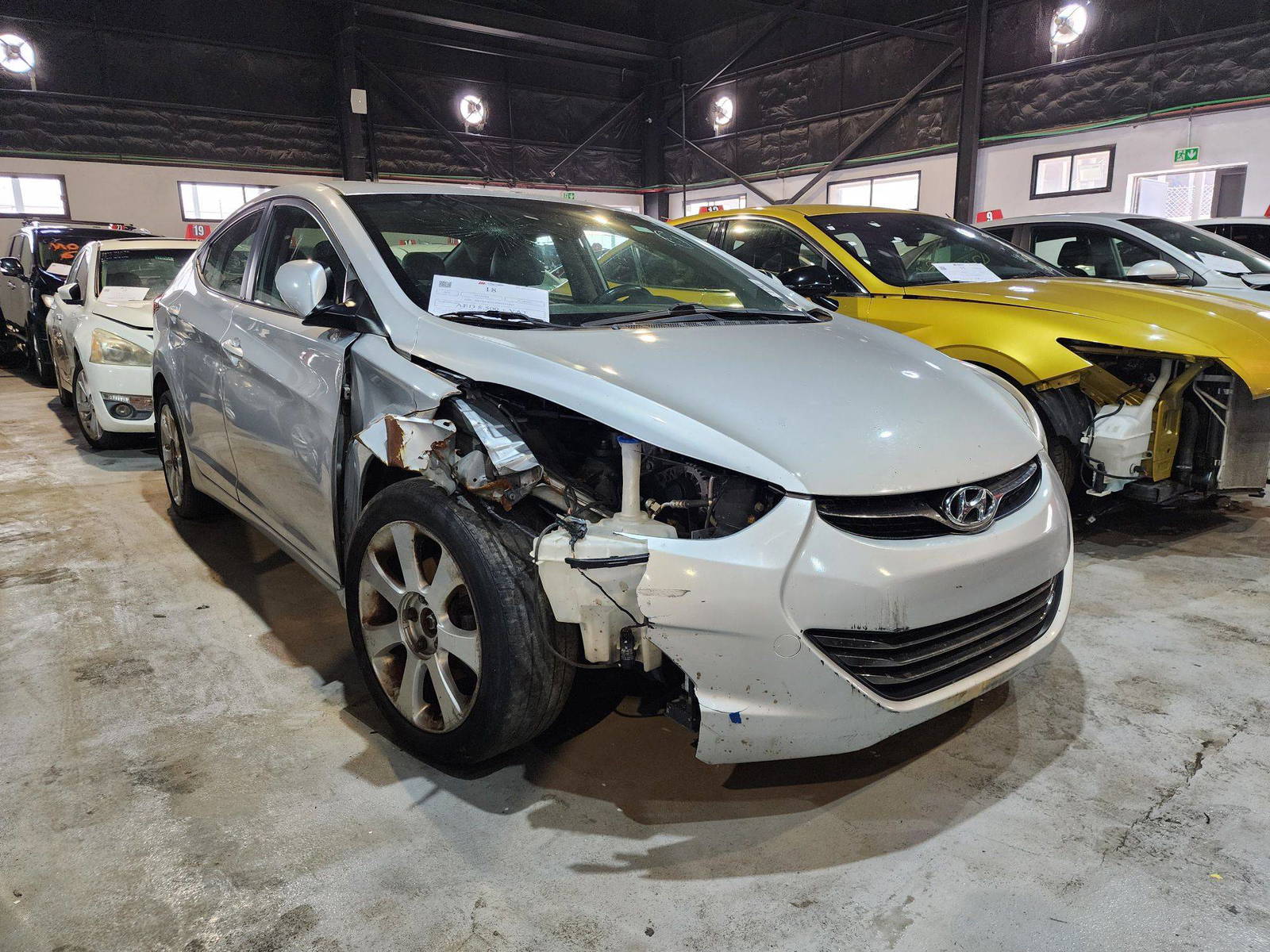 2013 HYUNDAI ELANTRA — 158068 Miles — Lot 883212 — Al Quoz - Marhaba Auctions Used Cars - Image 5