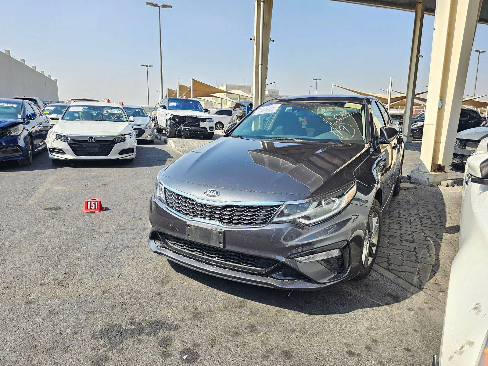 2019 KIA OPTIMA — 114476 Miles — Lot 1871667 — Souq - Marhaba Auctions Used Cars - Image 3