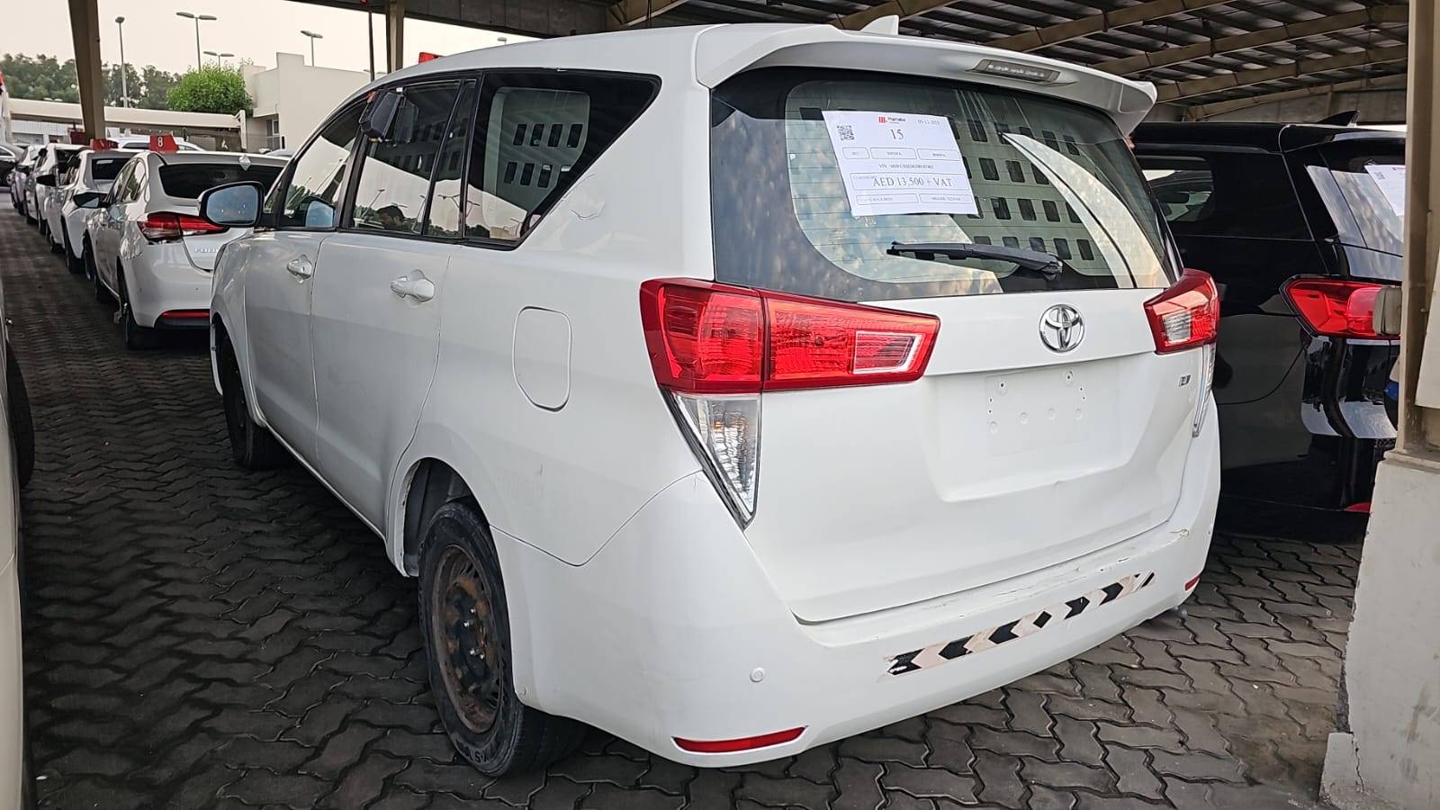 2017 TOYOTA INNOVA — 742224 KM — Lot H0107403 — Souq - Marhaba Auctions Used Cars - Image 3