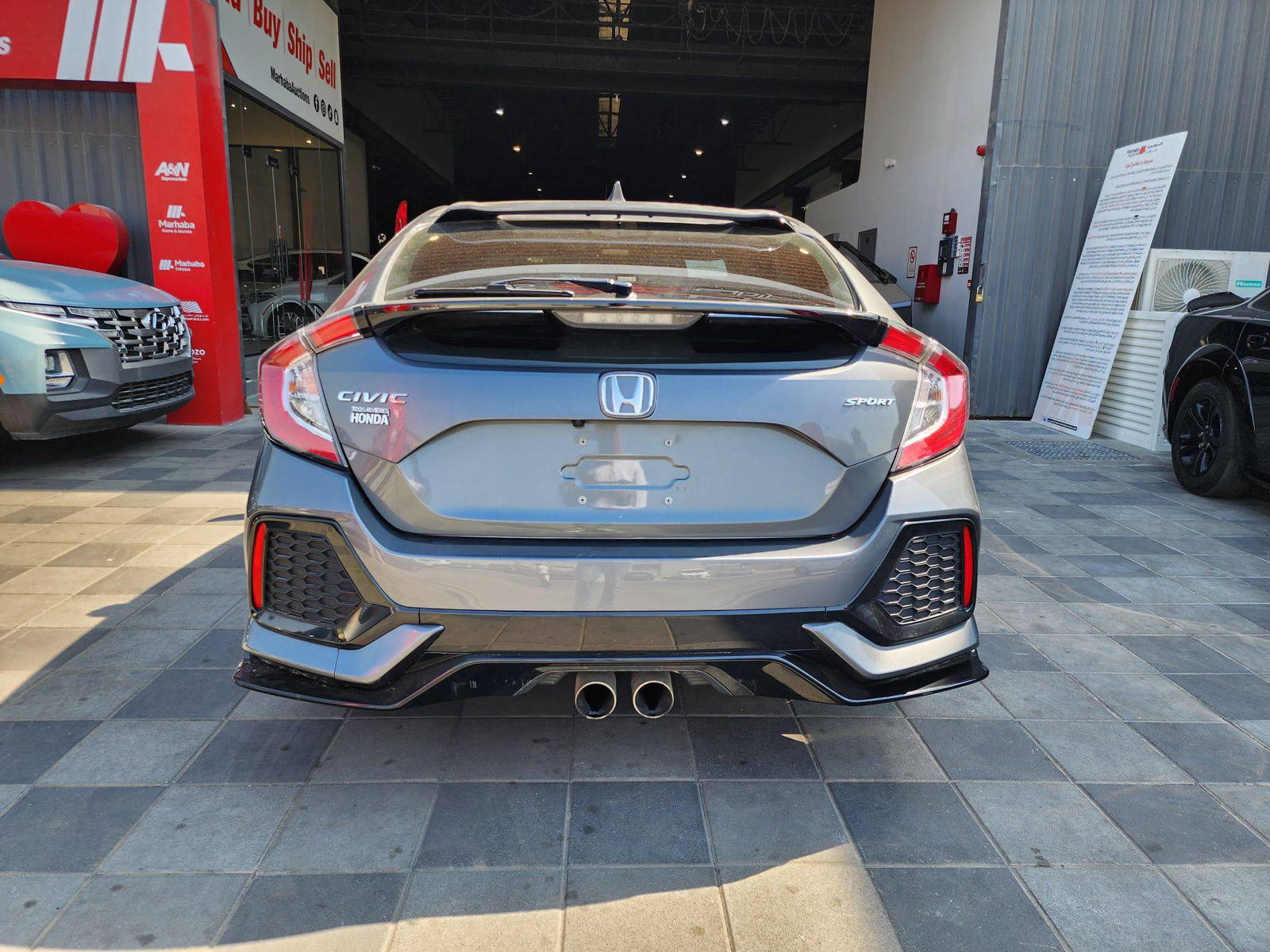 2019 HONDA CIVIC — 94333 KM — Lot 303761 — Main - Marhaba Auctions Used Cars - Image 7