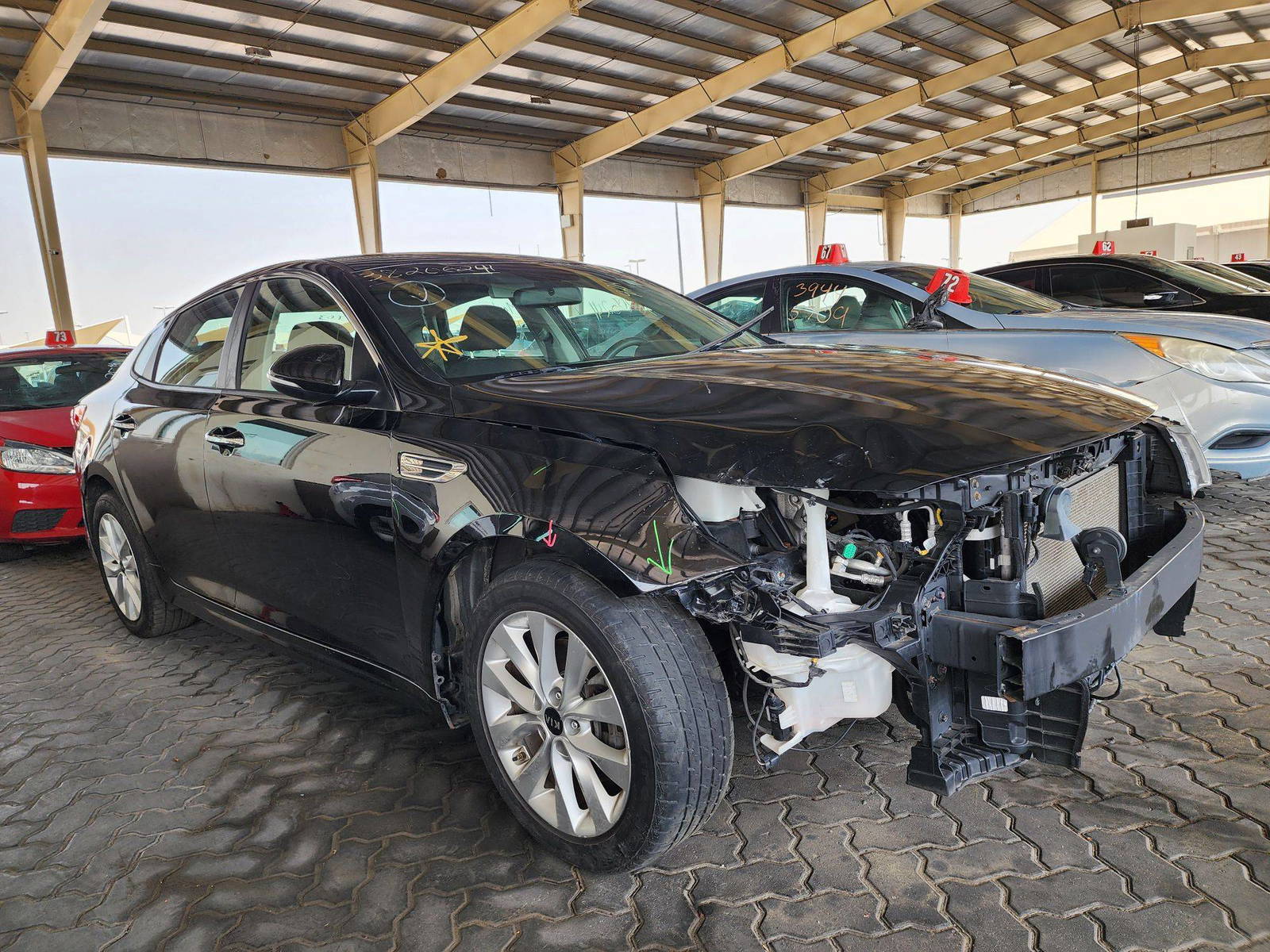 2016 KIA OPTIMA — 92252 Miles — Lot 38206241 — Souq - Marhaba Auctions Used Cars - Image 4