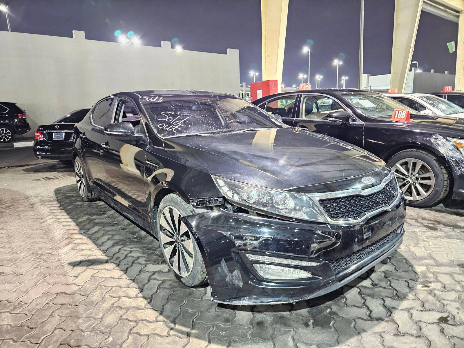 2012 KIA K5 — 217685 KM — Lot 220525 — Souq - Marhaba Auctions Used Cars - Image 3