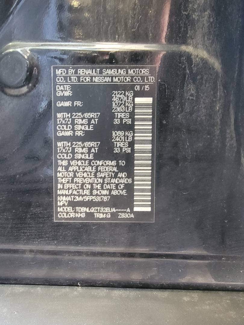 2015 NISSAN ROGUE — 146341 Miles — Lot P531787 — Main - Marhaba Auctions Used Cars - Image 19