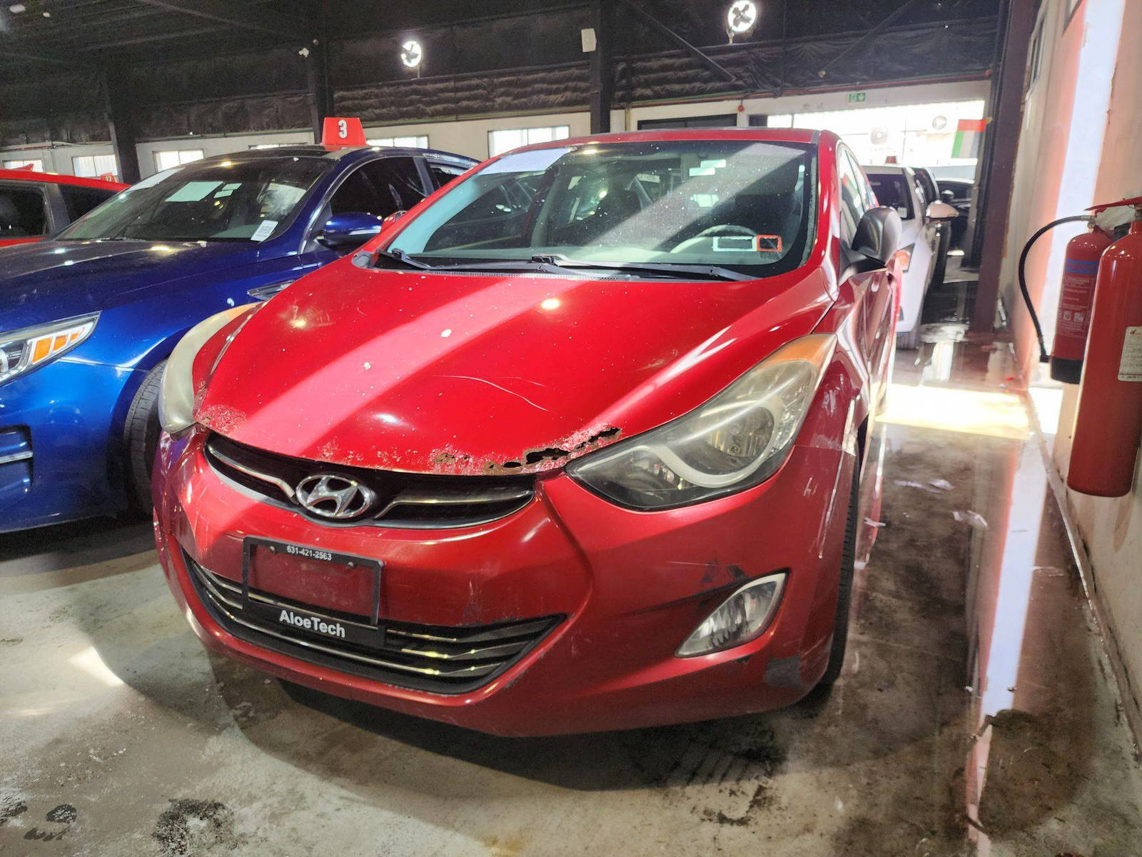 2011 HYUNDAI ELANTRA — 128402 Miles — Lot 57298055 — Al Quoz - Marhaba Auctions Used Cars - Image 4