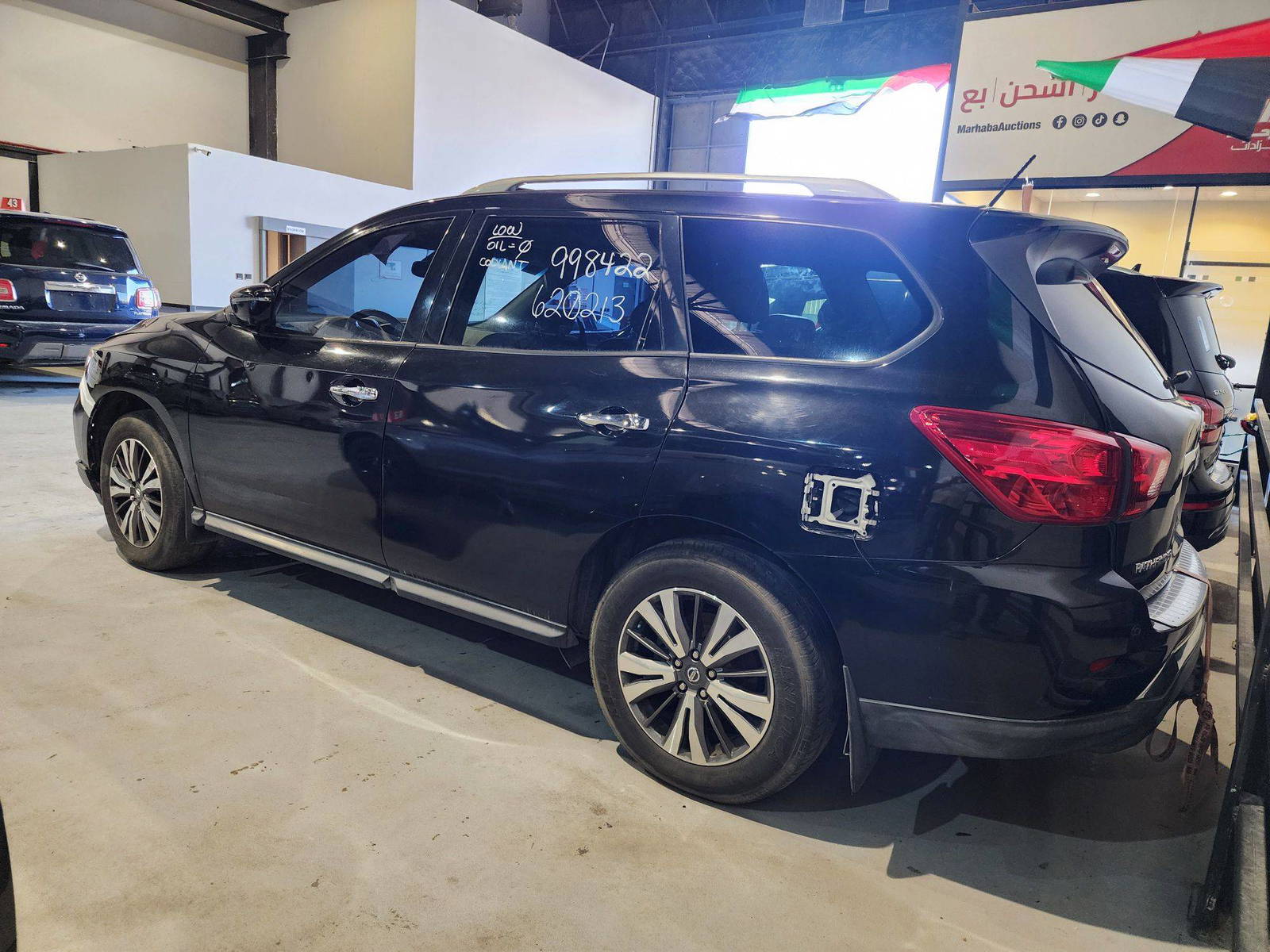 2017 NISSAN PATHFINDER — 156664 Miles — Lot 620213 — Al Quoz - Marhaba Auctions Used Cars - Image 5