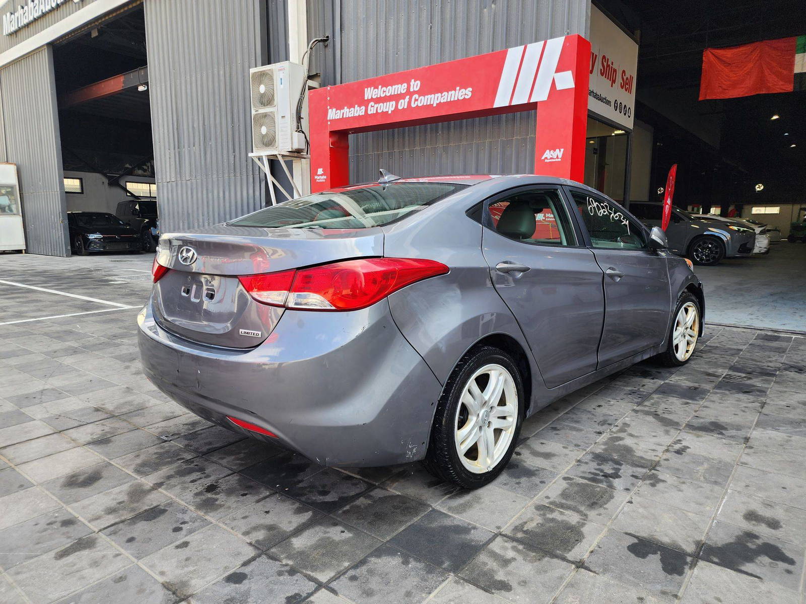 2012 HYUNDAI ELANTRA — 146649 Miles — Lot 106414 — Al Quoz - Marhaba Auctions Used Cars - Image 4