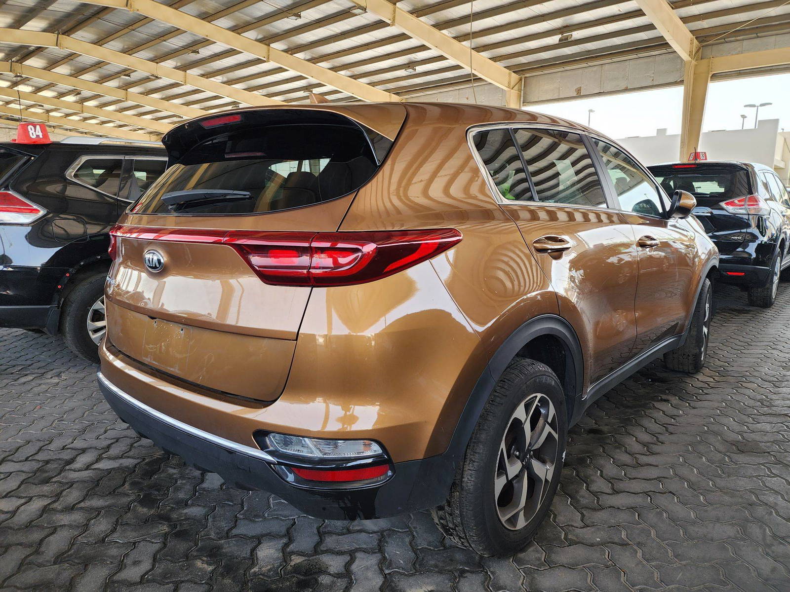2021 KIA SPORTAGE — 91842 Miles — Lot 22267 — Souq - Marhaba Auctions Used Cars - Image 3