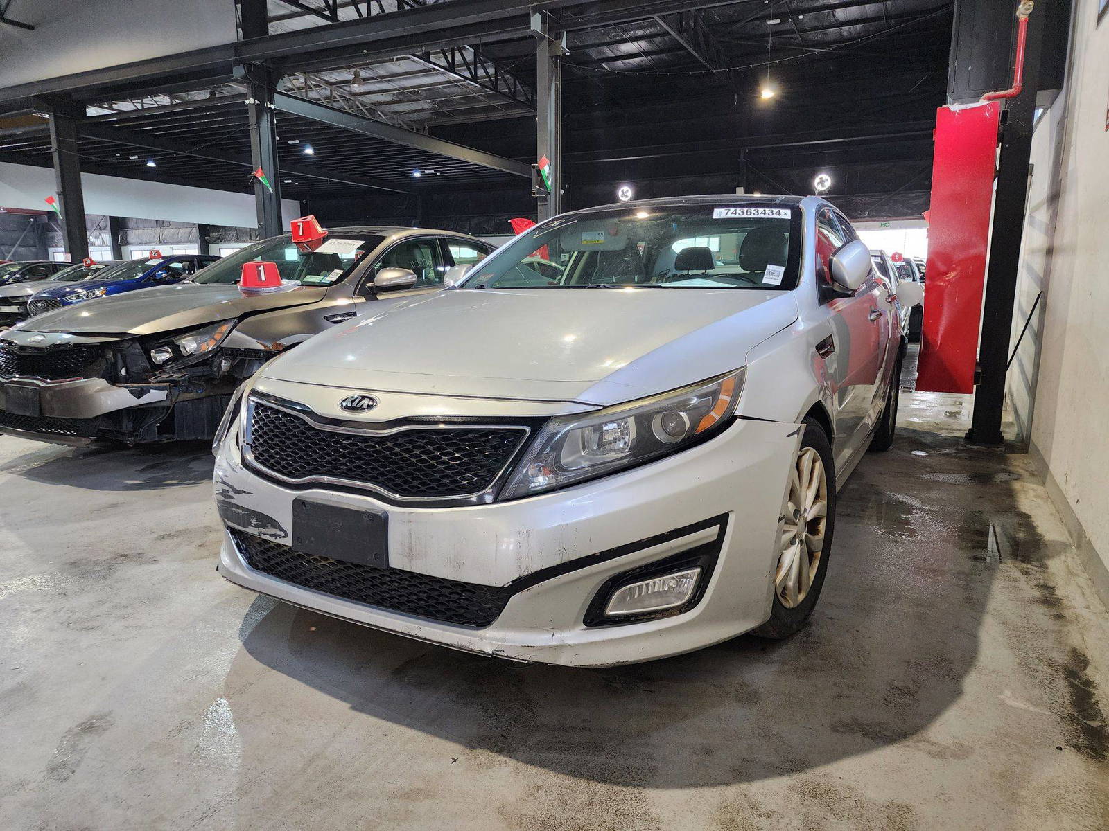 2015 KIA OPTIMA — 147902 Miles — Lot 74363434 — Al Quoz - Marhaba Auctions Used Cars - Image 4