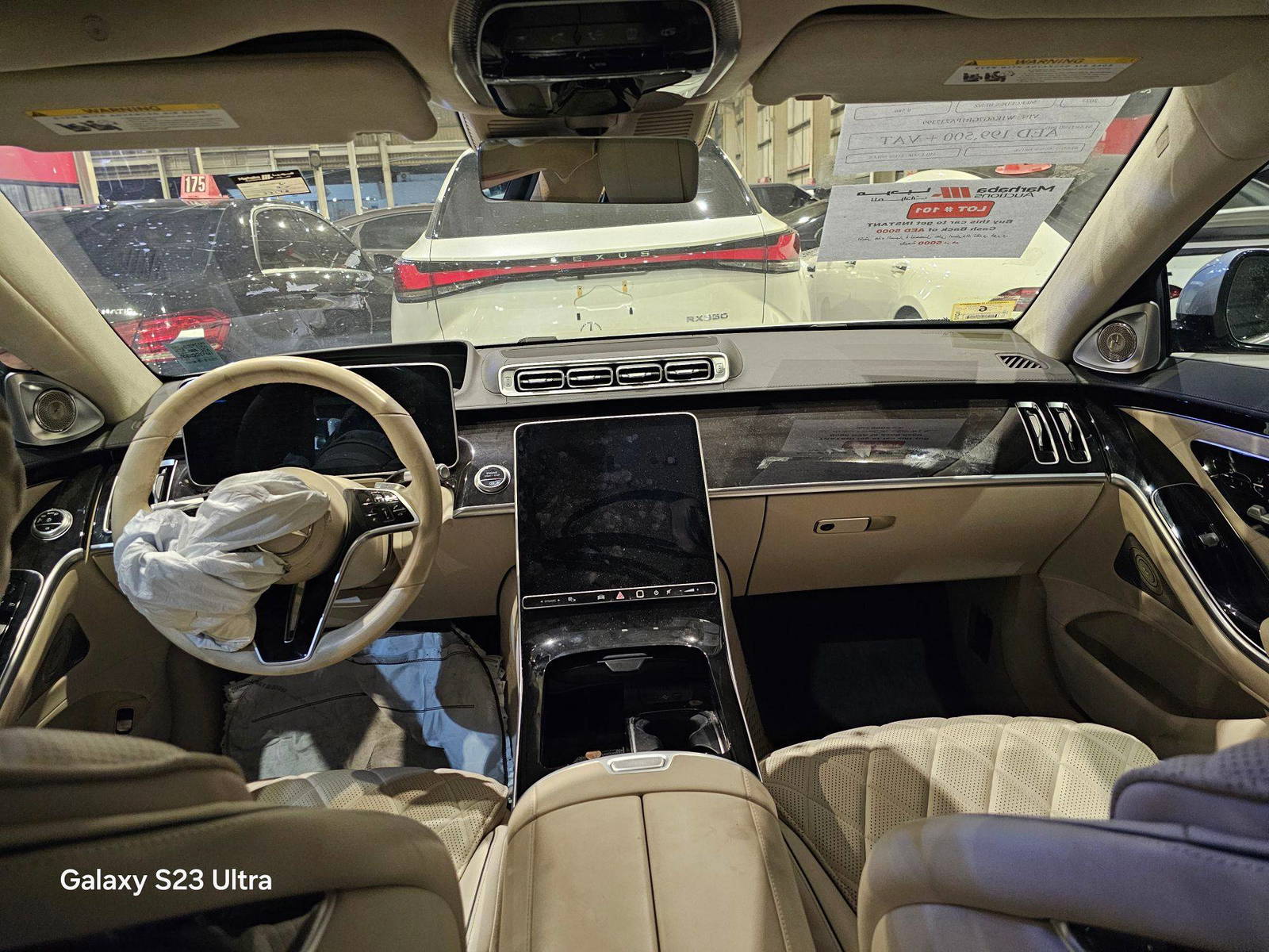 MERCEDES BENZ S 580 2023 - Marhaba Auction Used Cars - Image 11