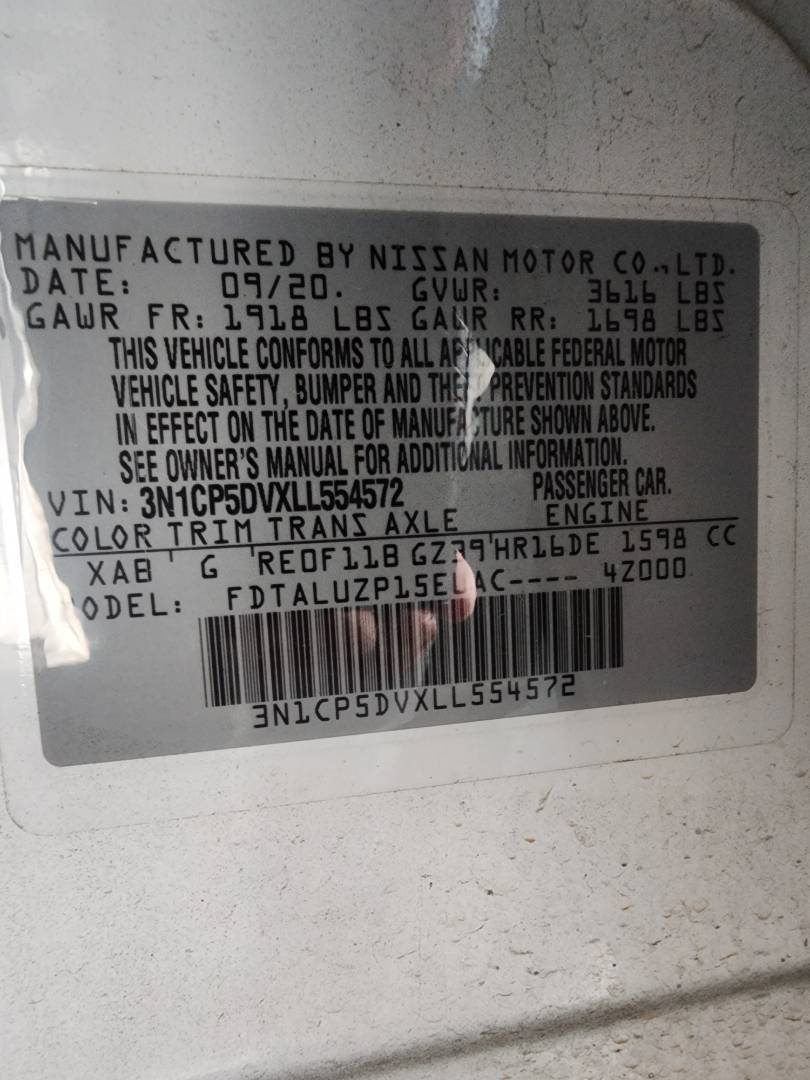 NISSAN KICKS 2020 - Marhaba Auction Used Cars - Image 8