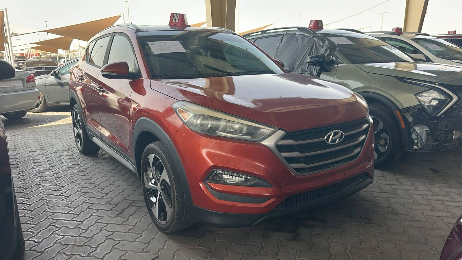 2017 HYUNDAI TUCSON — 118249 Miles — Lot 7HU429150 — Souq - Marhaba Auctions Used Cars - Image 2
