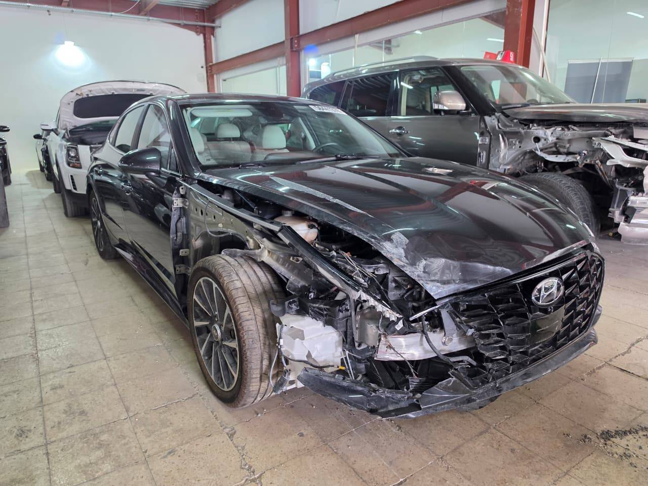 2022 HYUNDAI SONATA — sold — 90355 Miles — Lot 56441376 - Marhaba Auctions Used Cars - Image 2