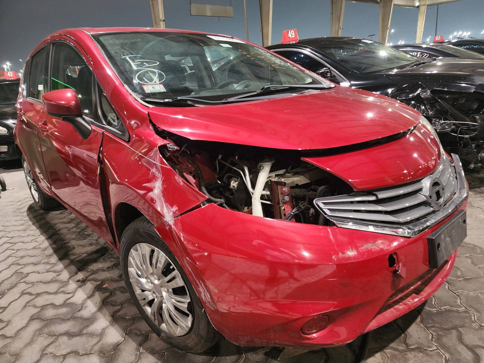 2015 NISSAN VERSA NOTE — 99022 Miles — Lot 61113983 - Marhaba Auctions Used Cars - Image 6