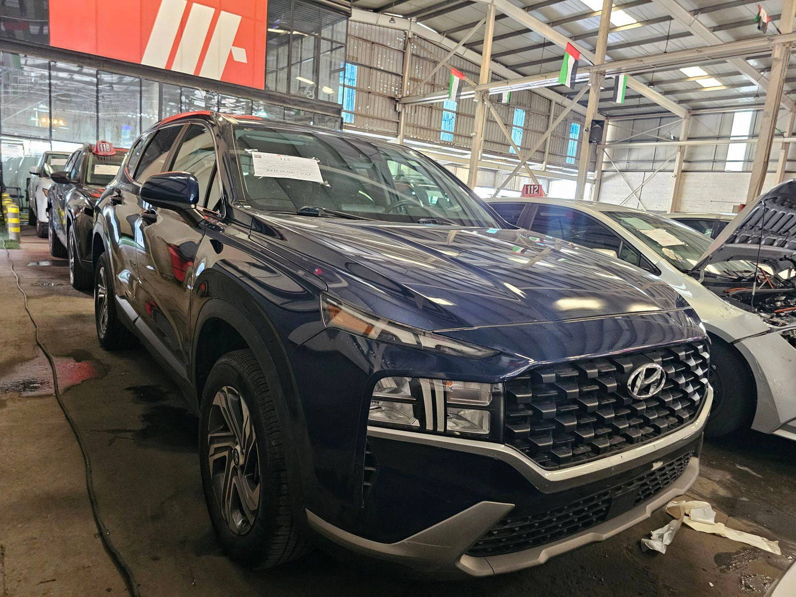 HYUNDAI SANTA FE 2021 - Marhaba Auction Used Cars - Image 4