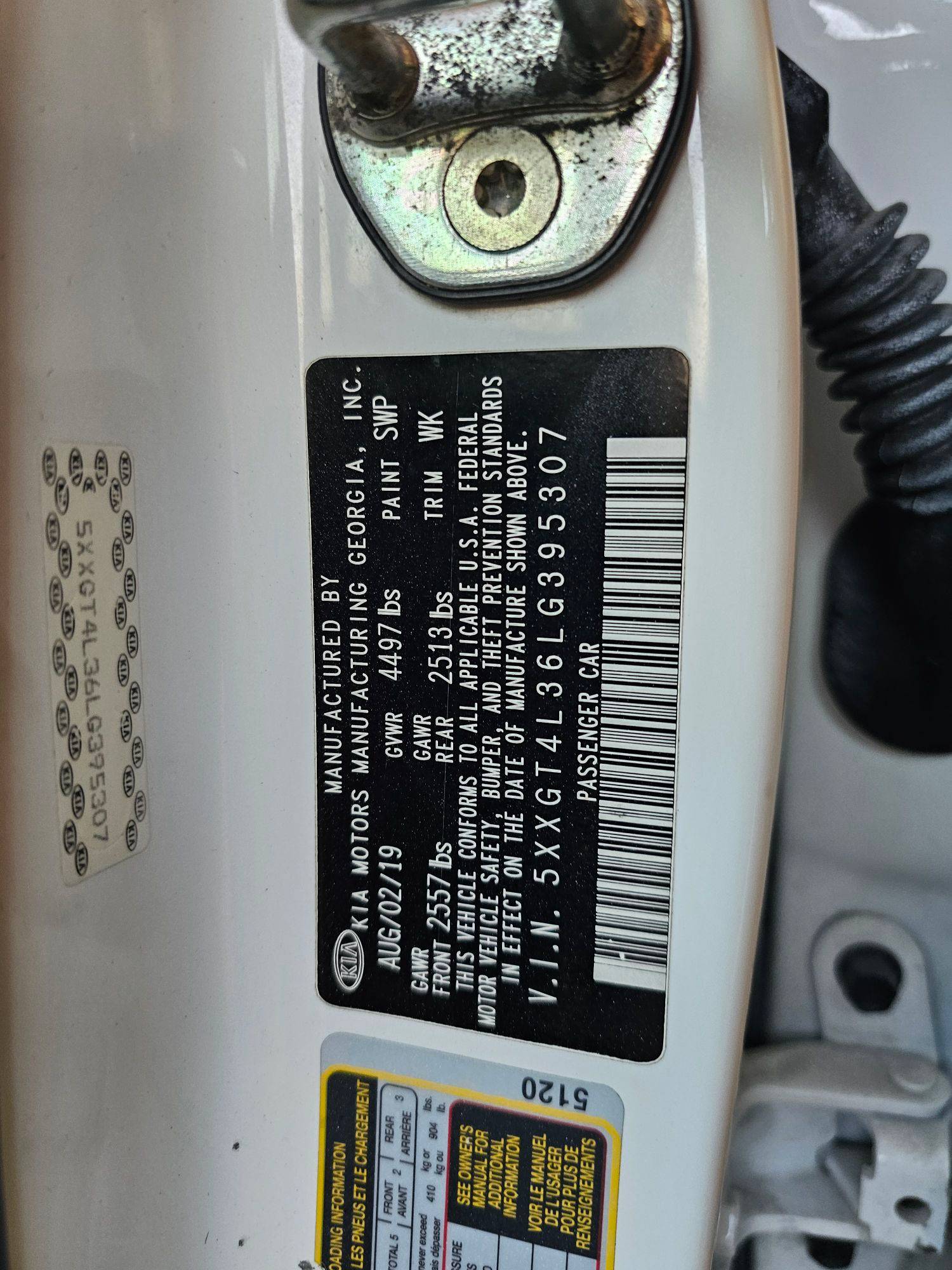 KIA OPTIMA 2020 - Marhaba Auction Used Cars - Image 10