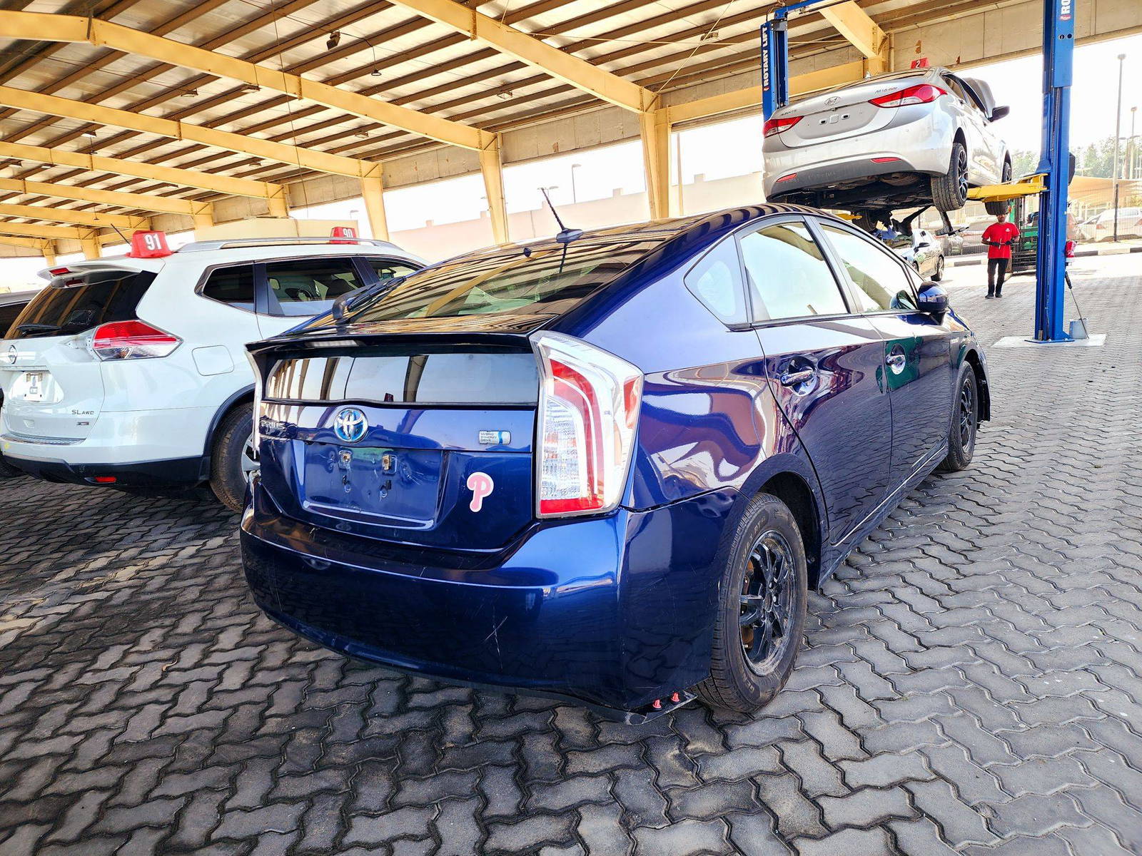 2014 TOYOTA PRIUS — 169206 Miles — Lot E1766768 — Main - Marhaba Auctions Used Cars - Image 3