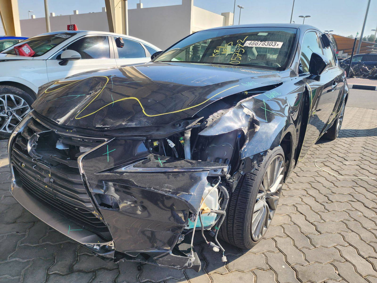 2017 LEXUS IS 200T — 46106 Miles — Lot 48678303 - Marhaba Auctions Used Cars - Image 7