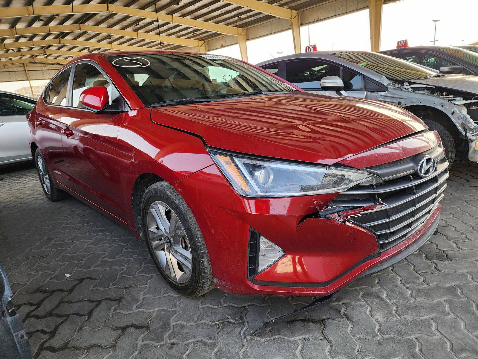 2019 HYUNDAI ELANTRA — 105158 Miles — Lot 46568734 — Souq - Marhaba Auctions Used Cars - Image 8