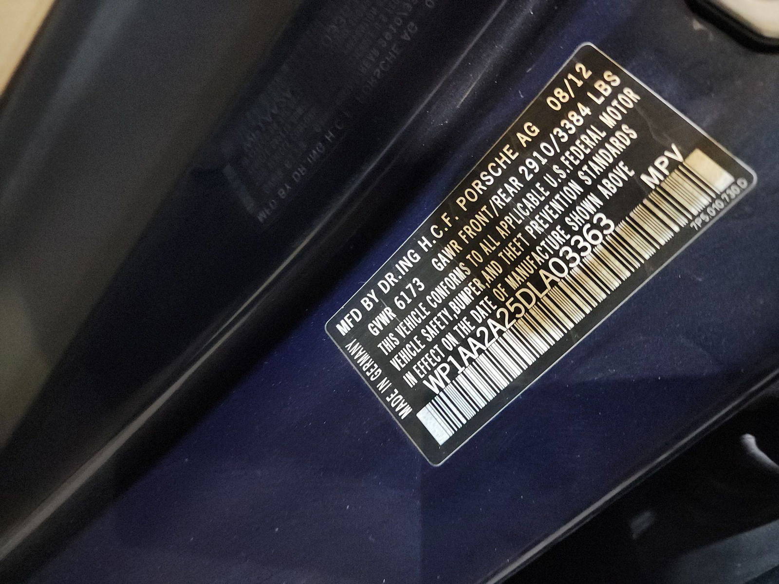 PORSCHE Cayenne 2013 - Marhaba Auction Used Cars - Image 10