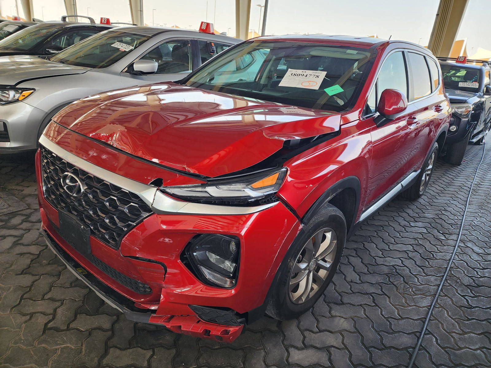 2019 HYUNDAI SANTA FE — 34410 Miles — Lot 38094778 - Marhaba Auctions Used Cars - Image 7