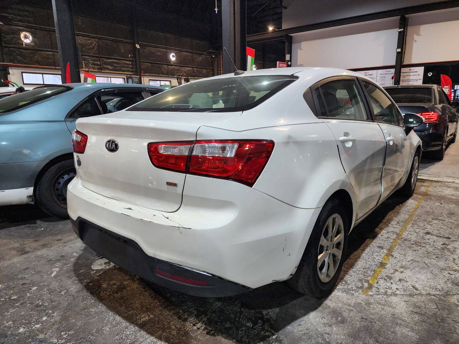 2015 KIA RIO — 118104 Miles — Lot 214578 — Al Quoz - Marhaba Auctions Used Cars - Image 5