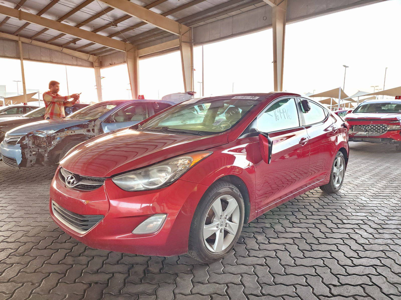 2012 HYUNDAI ELANTRA — 169496 Miles — Lot 125478 — Souq - Marhaba Auctions Used Cars - Image 4