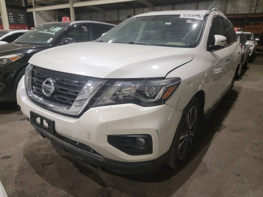 2018 NISSAN PATHFINDER — 258212 Miles — Lot 666874 — Main - Marhaba Auctions Used Cars - Image 3