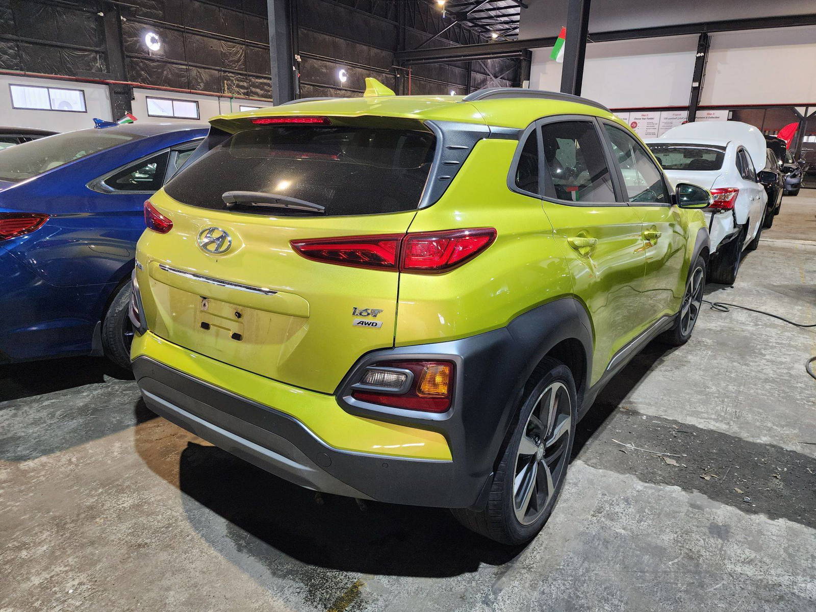 2019 HYUNDAI KONA — 81027 Miles — Lot 2105487 — Main - Marhaba Auctions Used Cars - Image 3