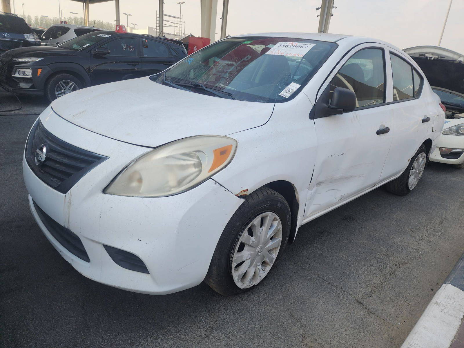 2013 NISSAN VERSA — 132493 Miles — Lot 38870667 — Main - Marhaba Auctions Used Cars - Image 3