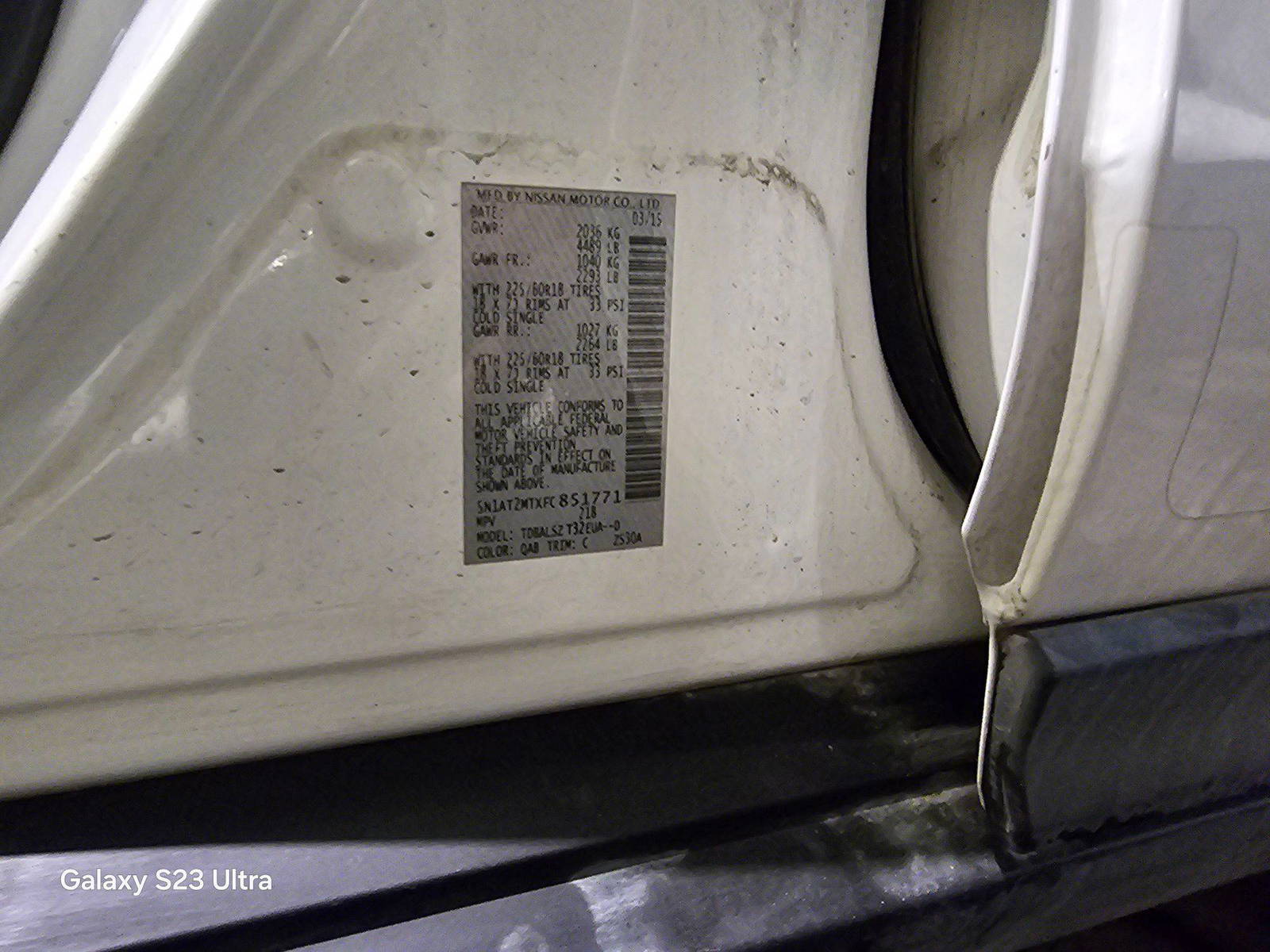 NISSAN ROGUE 2015 - Marhaba Auction Used Cars - Image 10