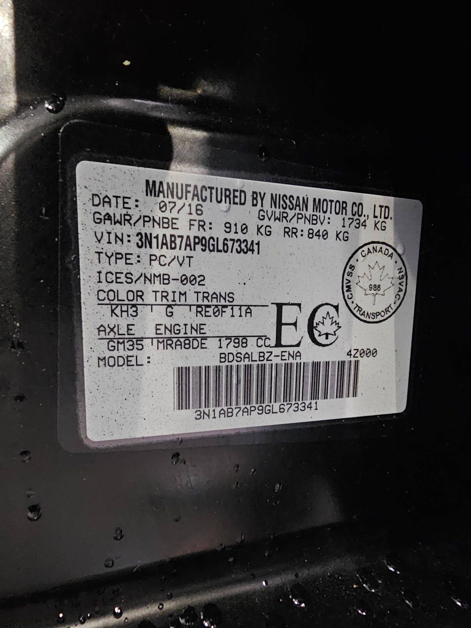 NISSAN SENTRA 2017 - Marhaba Auction Used Cars - Image 10