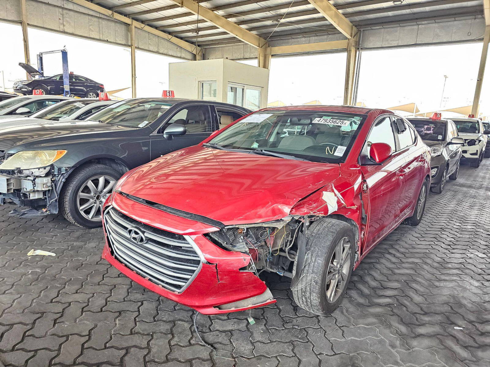 2018 HYUNDAI ELANTRA — 170416 Miles — Lot F7JH304979 — Ind. 12 - Marhaba Auctions Used Cars - Image 5