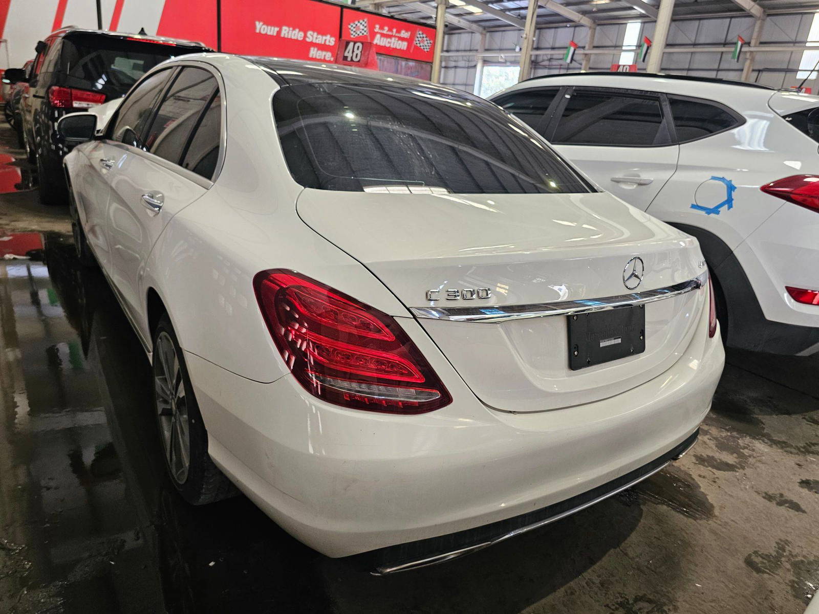 MERCEDES BENZ C300 2015 - Marhaba Auction Used Cars - Image 7