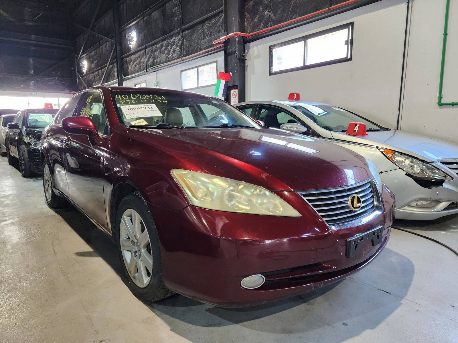 2008 LEXUS ES 350 — 227656 Miles — Lot 40692931 — Al Quoz - Marhaba Auctions Used Cars - Image 4
