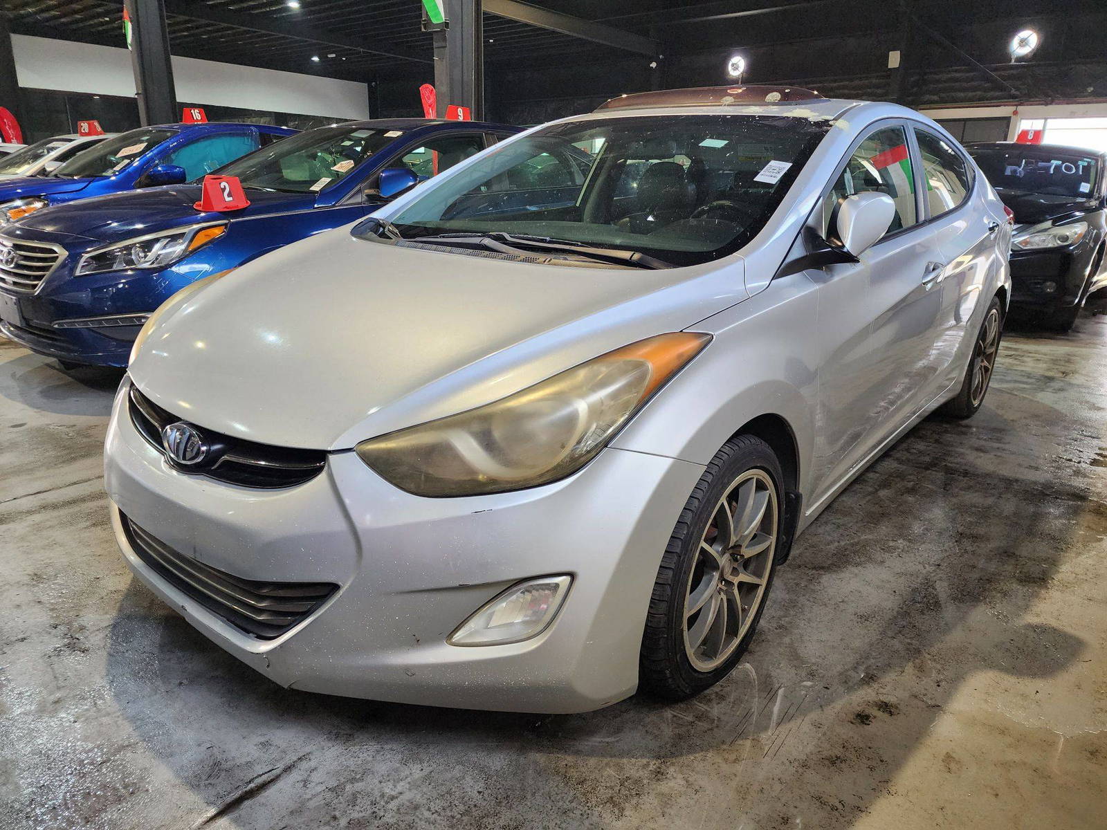 2012 HYUNDAI ELANTRA — 155578 Miles — Lot 418623 — Al Quoz - Marhaba Auctions Used Cars - Image 6
