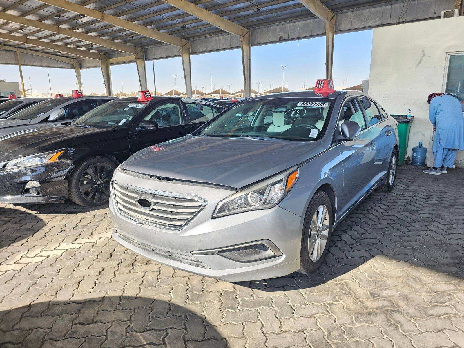 2016 HYUNDAI SONATA — 183000 Miles — Lot H335524 — Souq - Marhaba Auctions Used Cars - Image 3