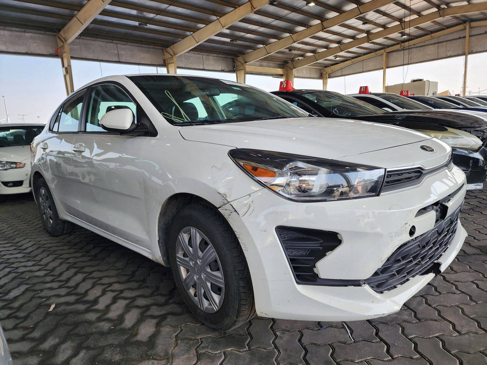 2021 KIA RIO — 82075 Miles — Lot 46688824 — Souq - Marhaba Auctions Used Cars - Image 6