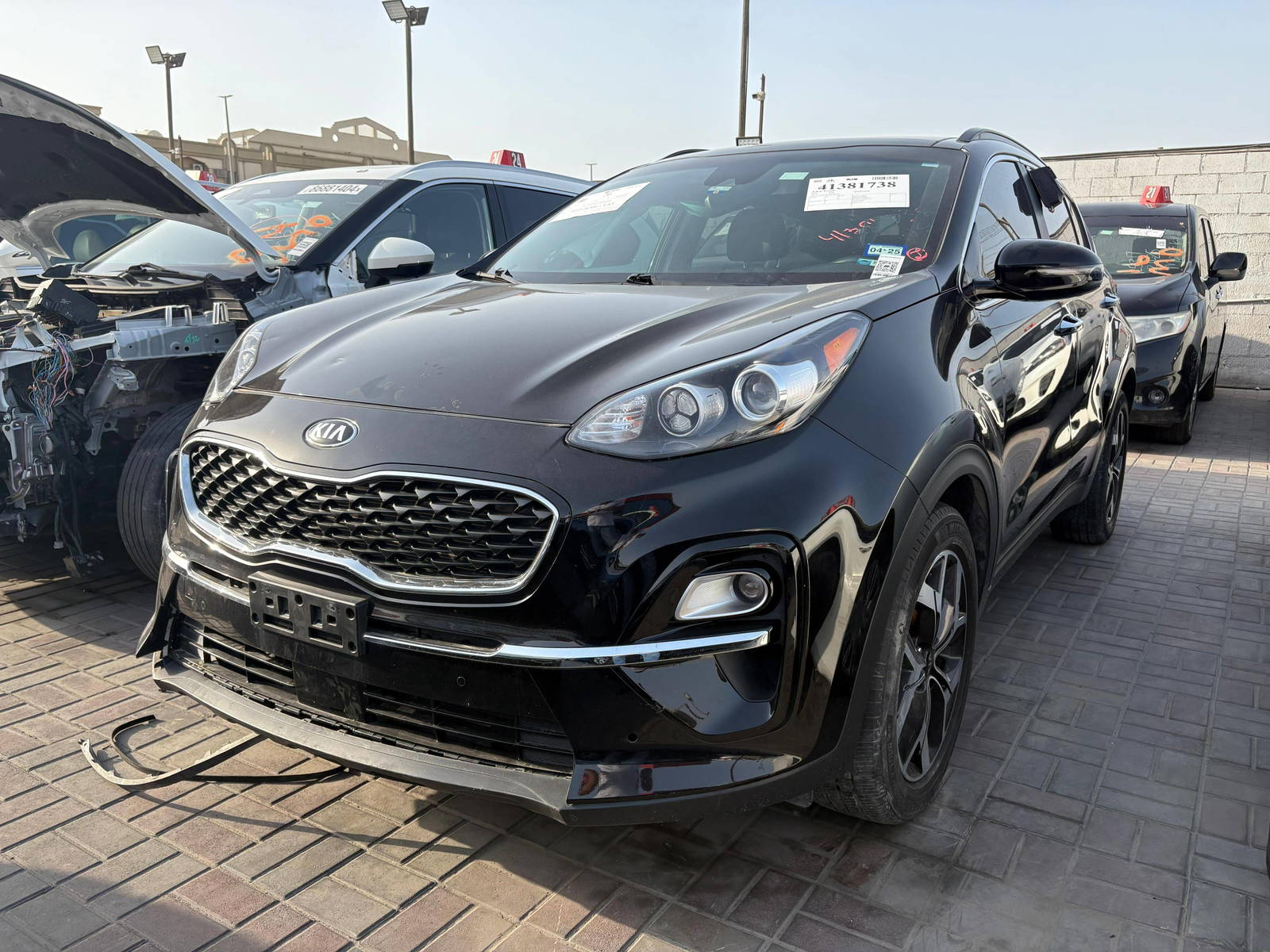 2021 KIA SPORTAGE — 27575 Miles — Lot 7856358 — Ind. 12 - Marhaba Auctions Used Cars - Image 3