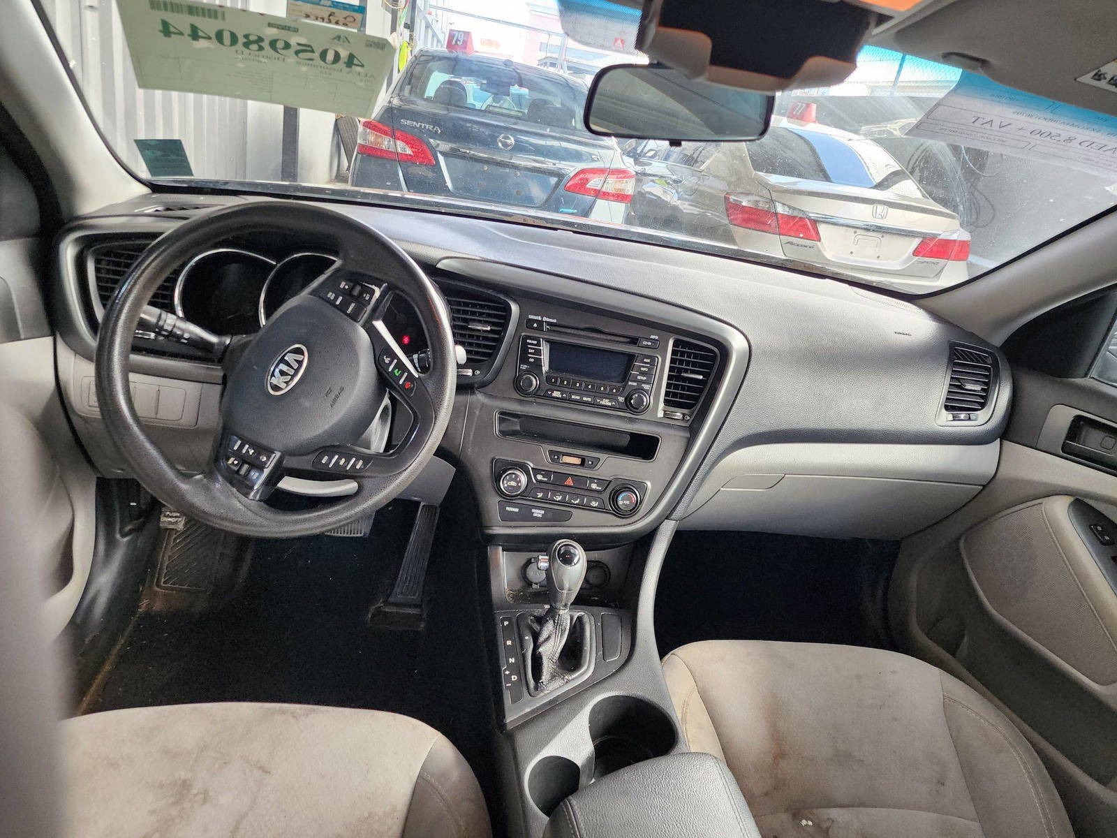 2013 KIA OPTIMA — 239360 Miles — Lot 40598044 — Al Quoz - Marhaba Auctions Used Cars - Image 8